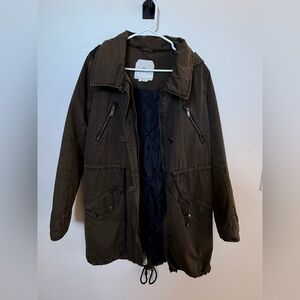 Anthropologie Olive Green Women's Coat
